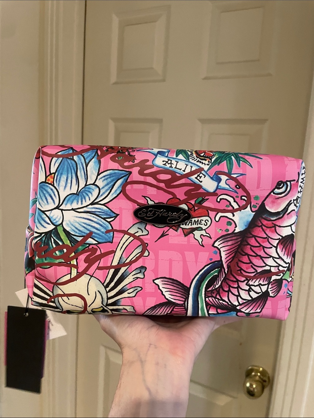 Ed Hardy Loaf Travel Bag